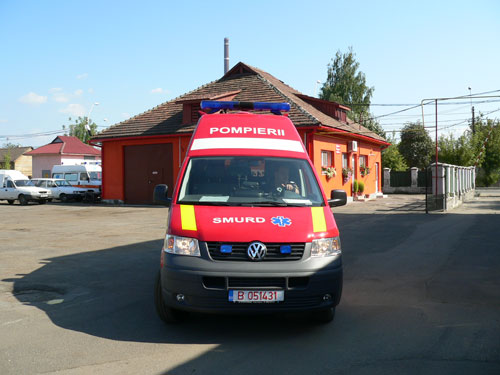 FOTO: Ambulante pentru serviciul SMURD Maramures